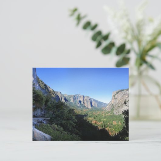 Lower Four Mile Trail - Yosemite Valley Briefkaart (Staand voorkant)