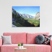 Lower Four Mile Trail - Yosemite Valley Canvas Afdruk (Insitu (Woonkamer))