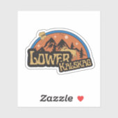 Lower Kalskag, Alaska Sticker (Vel)