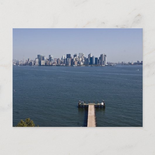 Lower Manhattan-briefkaart Briefkaart (Voorkant)
