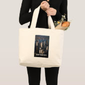 Lower-Manhattan New York City Grote Tote Bag (Voorkant (product))