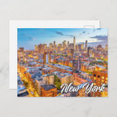 Lower Manhattan, New York, VS Briefkaart (Voorkant / Achterkant)