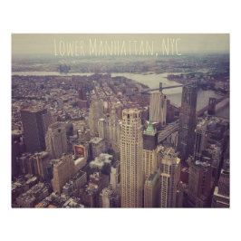 Lower Manhattan Perfect Poster