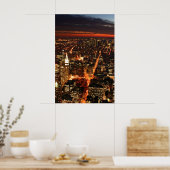 Lower Manhattan Poster (Keuken)