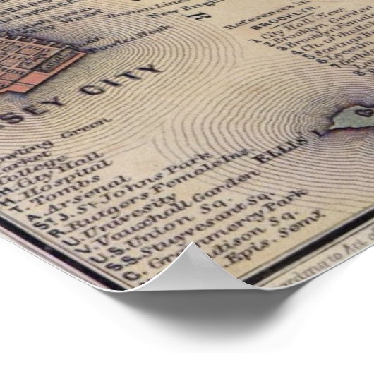 Lower Manhattan Poster (Hoek)