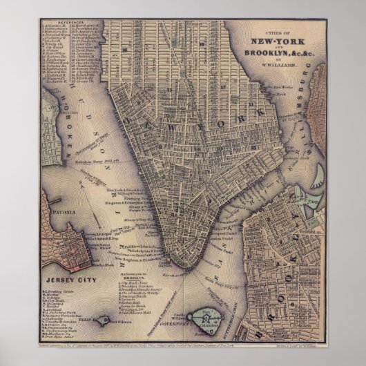 Lower Manhattan Poster (Voorkant)