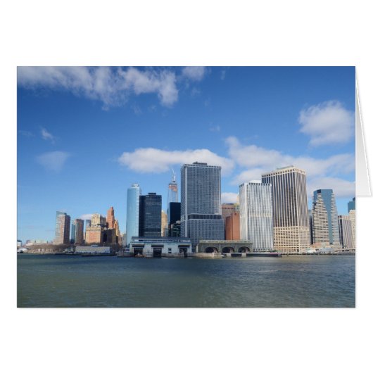Lower Manhattan Skyline (Voorkant Horizontaal)