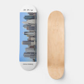 Lower Manhattan Skyline, New York City Persoonlijk Skateboard (Voorkant)