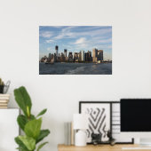 Lower Manhattan Skyline Poster (Thuiskantoor)