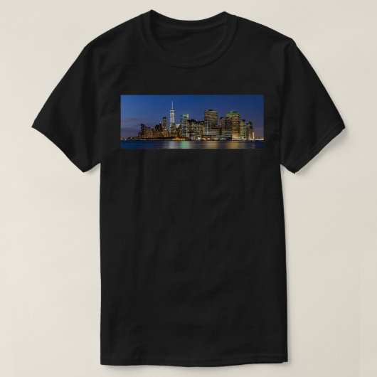 Lower Manhattan Wall Street New York City 1 T-shirt (Design voorkant)