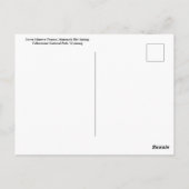 Lower Minerva Terrace, Yellowstone National Park Briefkaart (Achterkant)