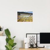 Lower Minerva Terrace, Yellowstone National Park Poster (Thuiskantoor)