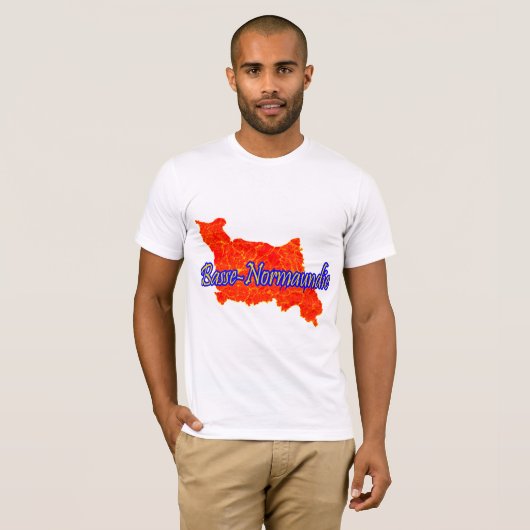 Lower Normandy - Basse Normaundie T-shirt (Voorkant volledig)