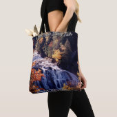 Lower Potato River Falls over de hele boodschappen Tote Bag (Dichtbij)