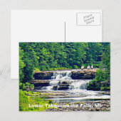 Lower Tahquamenon Herfsten State Park, Michigan Briefkaart (Voorkant / Achterkant)