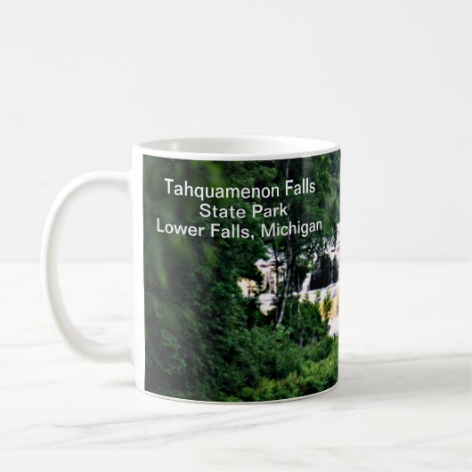 Lower Tahquamenon Herfsten State Park, Michigan Koffiemok (Links)