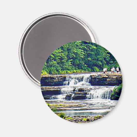 Lower Tahquamenon Herfsten State Park, Michigan Magneet (Voorkant / Achterkant)