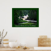 Lower Tahquamenon Herfsten State Park, Michigan Poster (Keuken)
