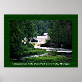Lower Tahquamenon Herfsten State Park, Michigan Poster (Voorkant)