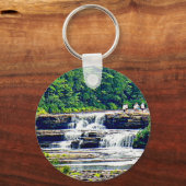 Lower Tahquamenon Herfsten State Park, Michigan Sleutelhanger (Voorkant)