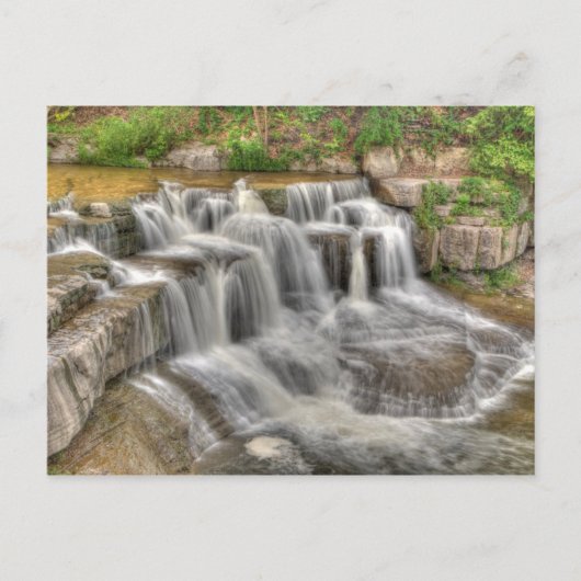 Lower Taughannock Falls, New York Briefkaart (Voorkant)