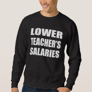 Lower Teacher's Salaries Costume Women men Trui