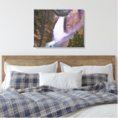 Lower Yellowstone Falls, Grand Canyon van Canvas Afdruk (Insitu (Slaapkamer))