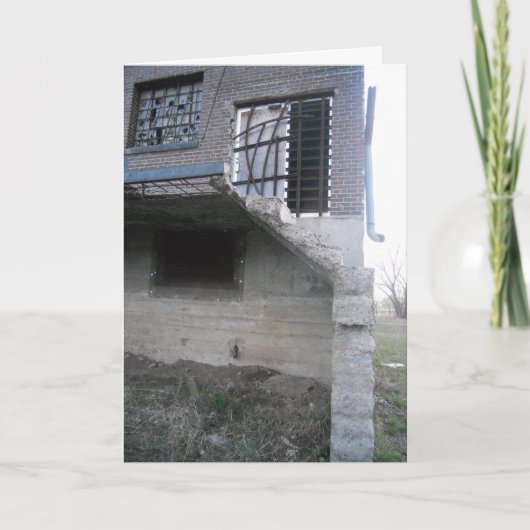 "Lowertown Depot Drop-Off" Kaart om Beterschap te  (Voorkant)