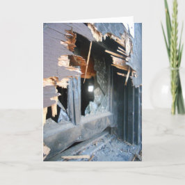 "Lowertown Depot Gebroken Raam #2" Beterschap Kaart