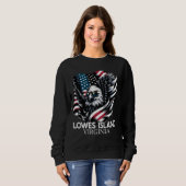 Lowes Island Virginia 4 juli Amerikaanse FLA Trui (Voorkant volledig)