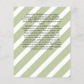 LOWEST BUDGET Roses Floral Wedding Invitae Flyer (Achterkant)