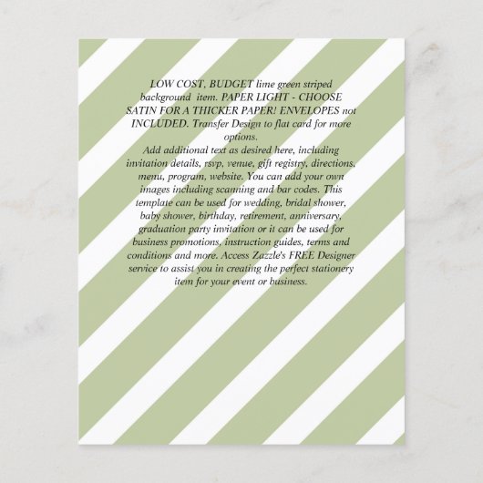 LOWEST BUDGET Roses Floral Wedding Invitae Flyer (Achterkant)