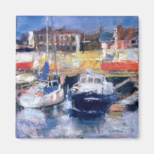 Lowestoft Harbour View Magneet (Voorkant)