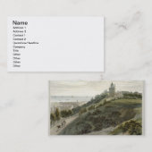 Lowestoft, Suffolk, uit 'A Voyage ROND Great Br. Visitekaartje (Voorkant / Achterkant)