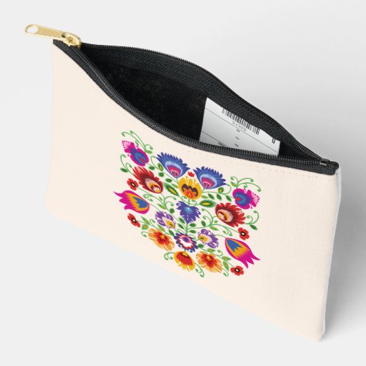 Lowicz Folk Mini Pouch Etui (Open)