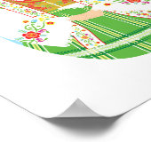 Łowicz Pole Bride Matryoshka Poster (Hoek)