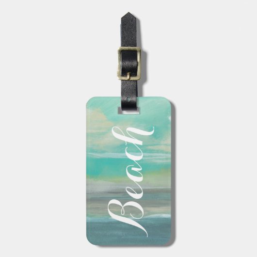 Lowland Beach I Bagagelabel (Voorkant verticaal)