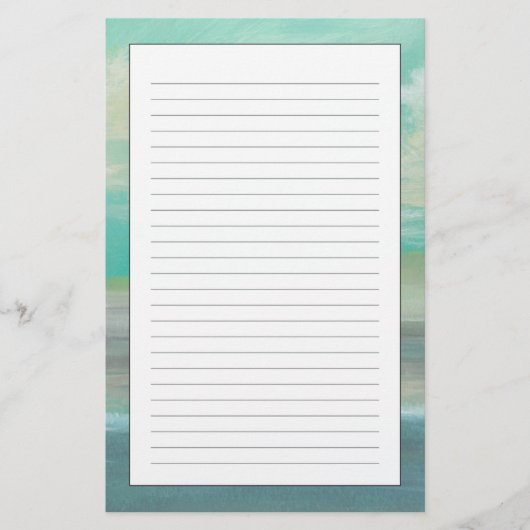 Lowland Beach I Briefpapier (Voorkant)