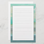 Lowland Beach I Briefpapier (Voorkant / Achterkant)