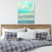 Lowland Beach I Canvas Afdruk (Insitu (Slaapkamer))