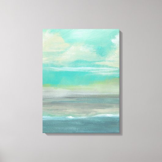 Lowland Beach I Canvas Afdruk (Voorkant)