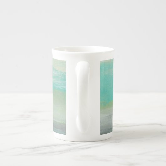 Lowland Beach I Porselein Kop (Achterkant)