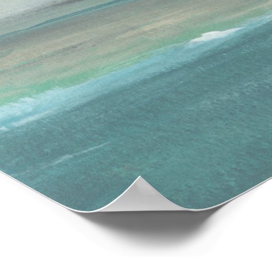 Lowland Beach I Poster (Hoek)