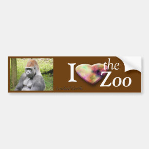 Lowland Gorilla Bumpersticker