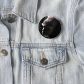 Lowland Westerne Gorilla Ronde Button 5,7 Cm (In situ)
