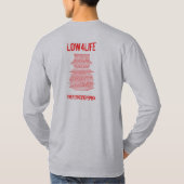 LOWLIFEGANG LONG SLEEF T-SHIRT (Achterkant)