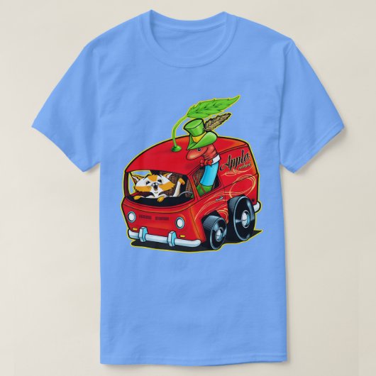 Lowly Worms Apple Delivery TShirt (Design voorkant)