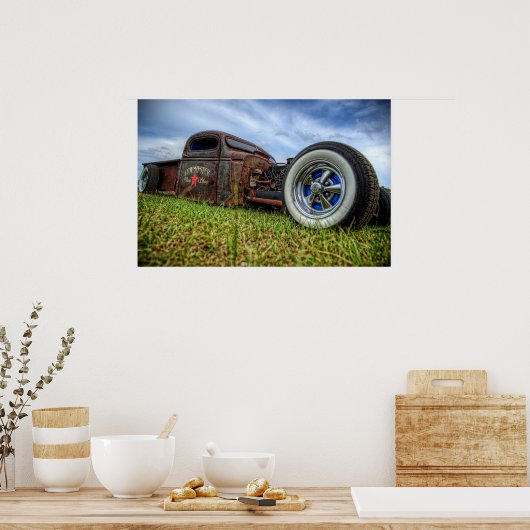 Lowmaster Rat Truck Poster (Keuken)
