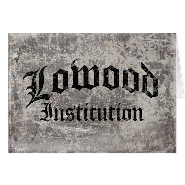 Lowood Institution (Voorkant Horizontaal)