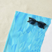 Lowpoly Dolfijnen Springen uit de Oceaan Strandlaken (In situ)